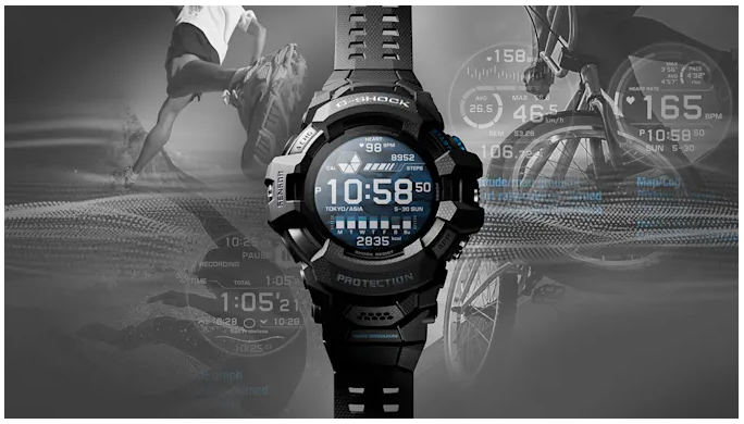 Casio Resmi Merilis G-Squad W-H1000 : Wear OS pertama dalam jajaran G-Shock yang ikonik