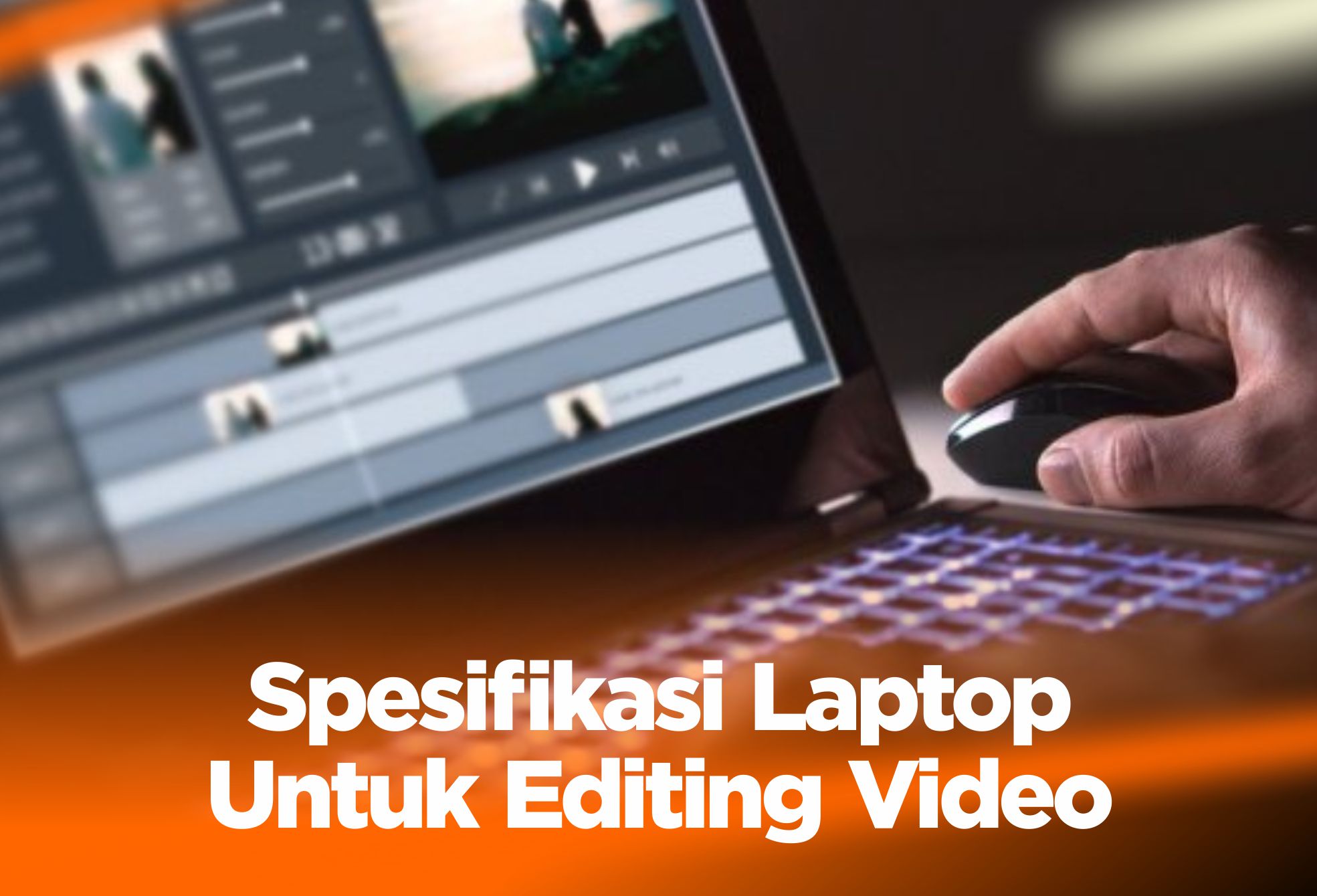 Spesifikasi Laptop Untuk Editing Video