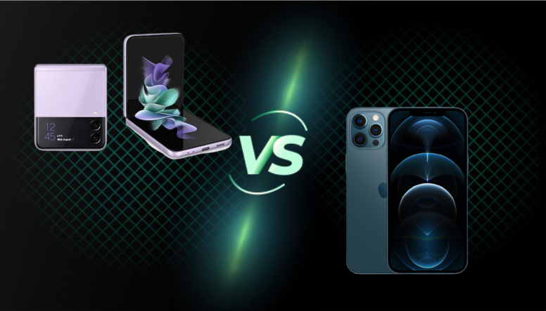 Samsung Galaxy Z Flip 3 VS iPhone 12 Pro Max : Smartphone Flagship Mana Yang Menjadi Pilihan Anda ?