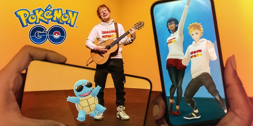 Ed Sheeran Pokémon Go Crossover Dimulai Pada Hari Ini