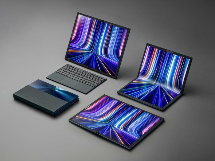 Pertama Di Dunia ! Laptop Layar Lipat Asus Zenbook 17 Fold OLED