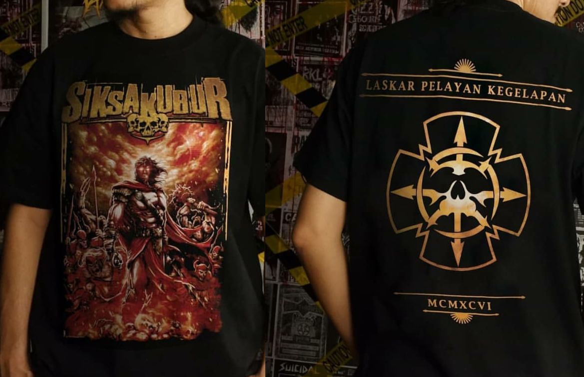Rekomendasi Kaos Band Metal Indonesia Paling Keren !