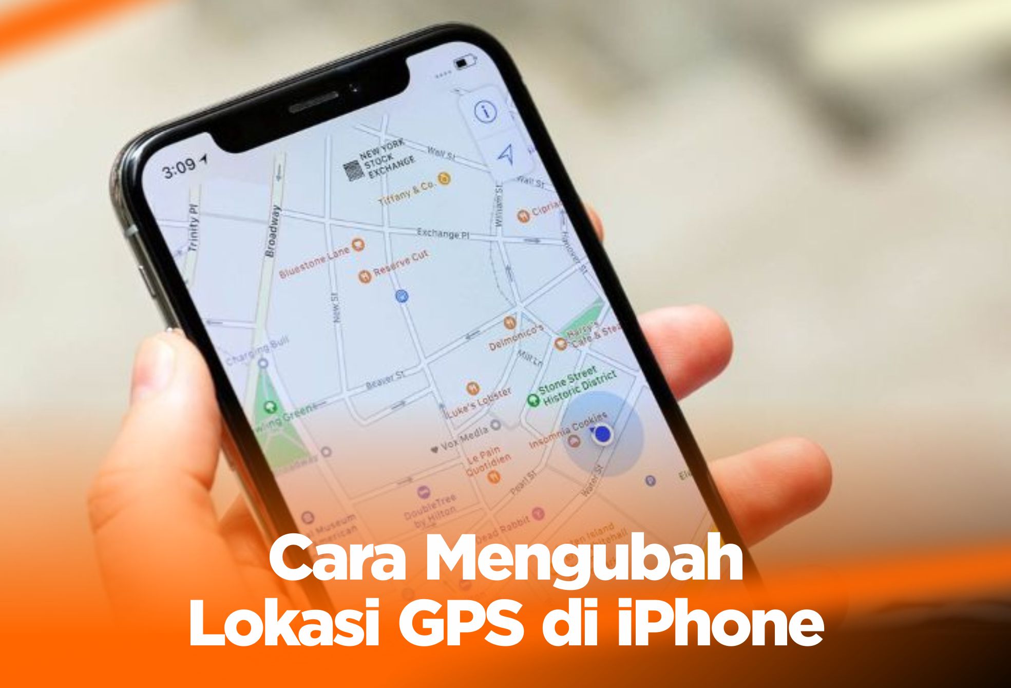 Cara Mengubah Lokasi GPS di iPhone !