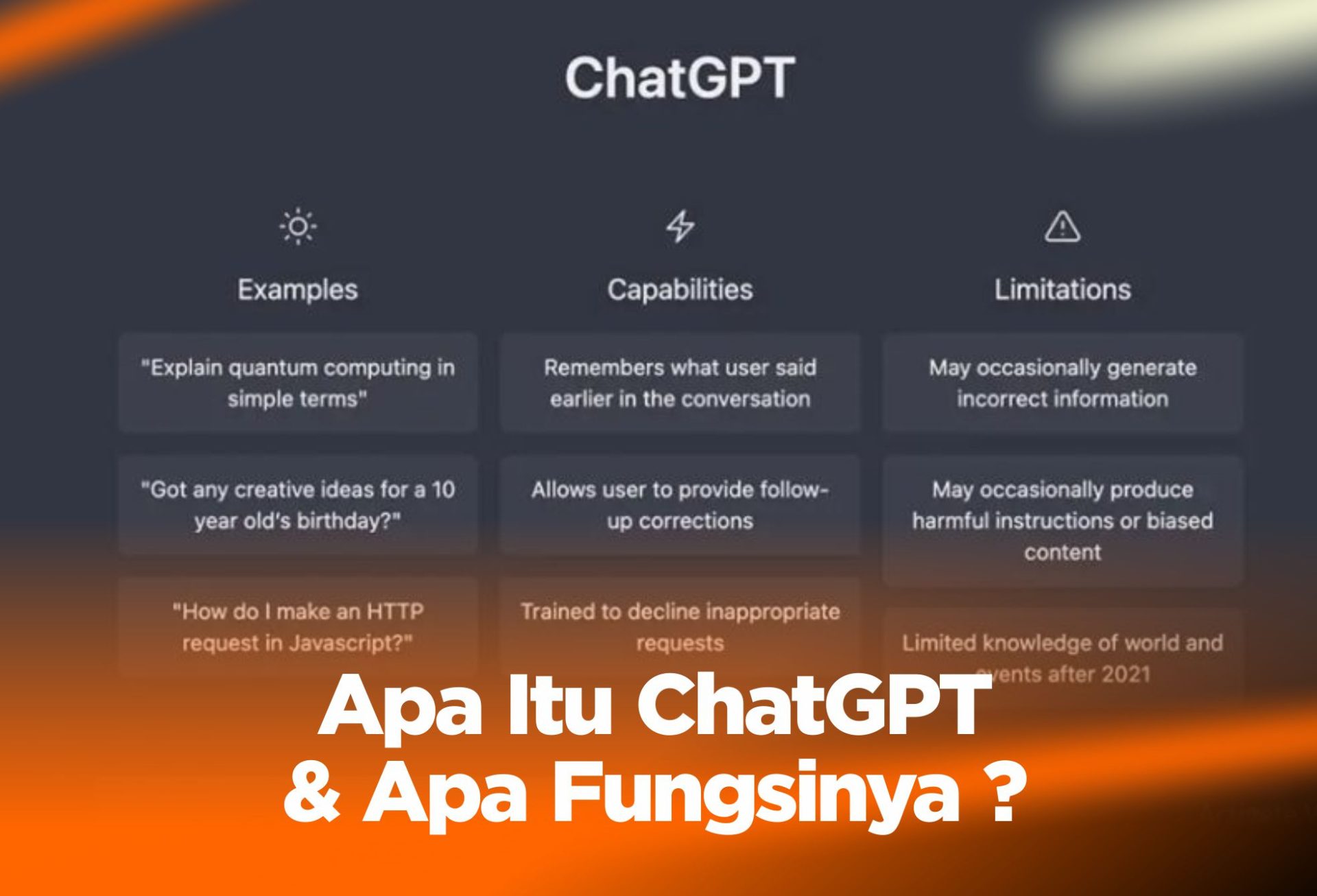 Apa Itu ChatGPT & Apa Fungsinya