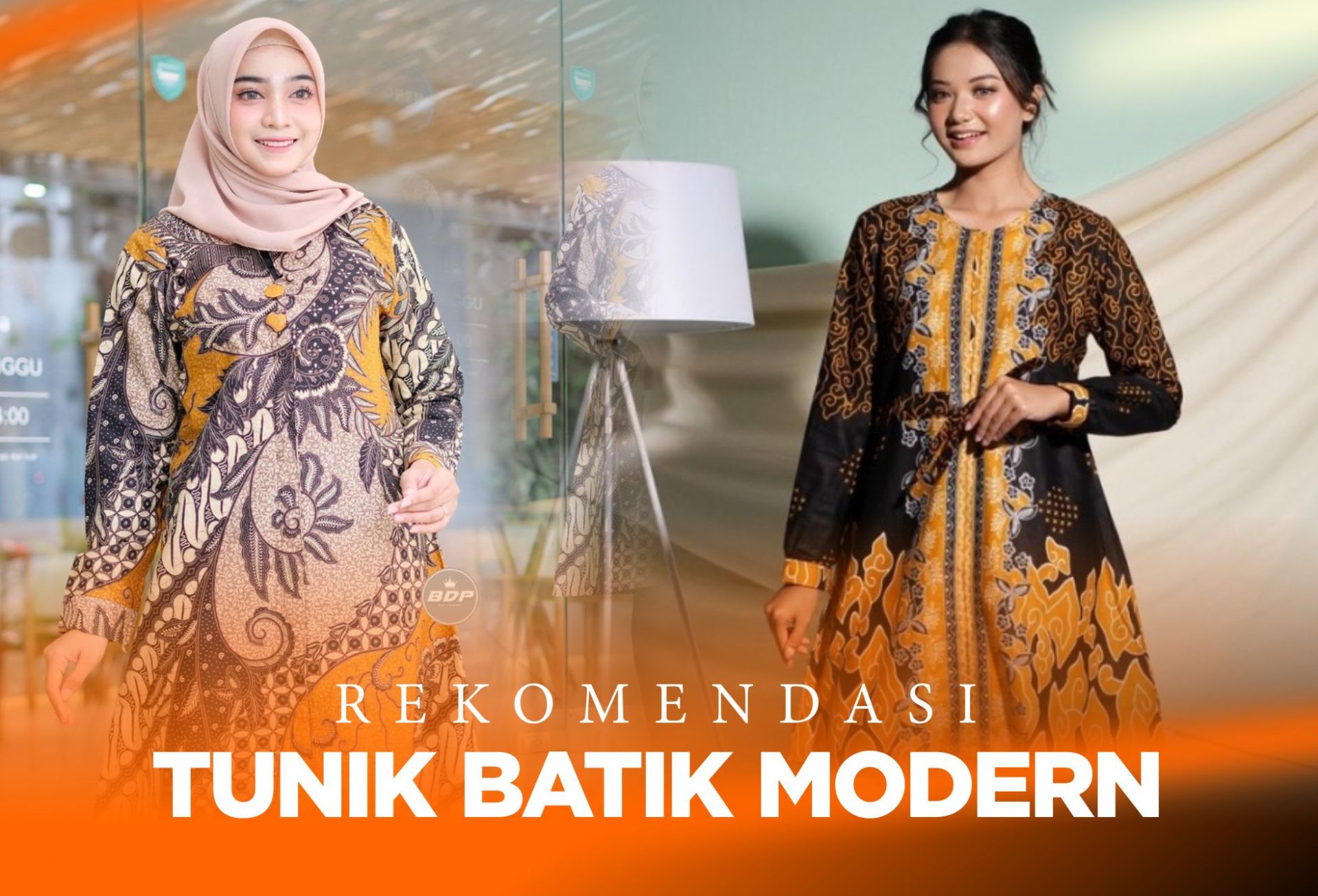 Tunik Batik Modern
