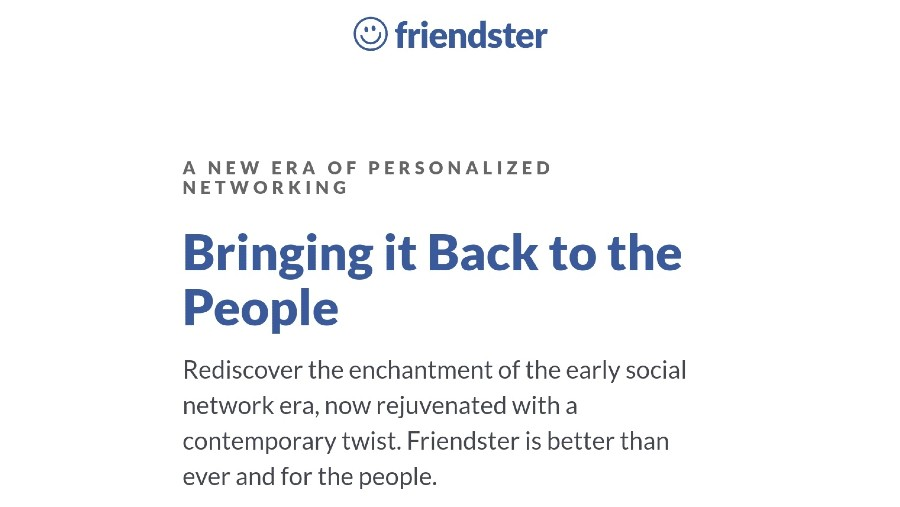 Friendster Bakal Comeback, Dikenal Sebagai Dedengkot Sosial Media!
