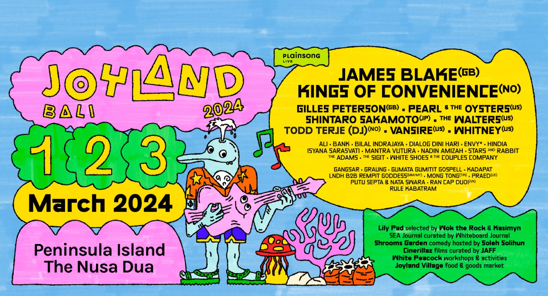 Joyland Festival Bali 2024 Balik Lagi, Ini Lineupnya!