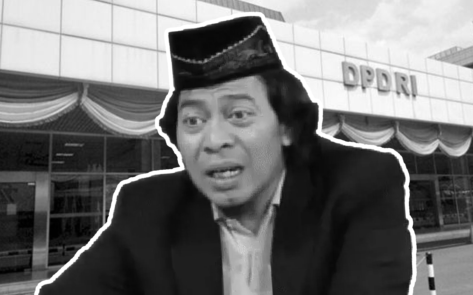 Gaji dan Tunjangan Komeng Kalau Beneran Jadi Anggota DPD!