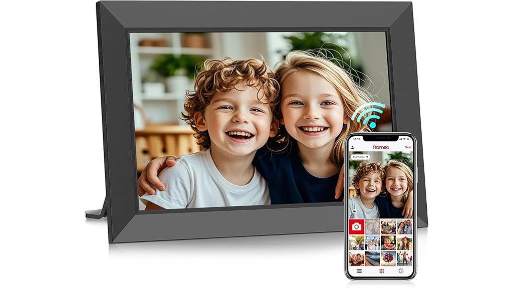 10 1 inch wifi touch frame