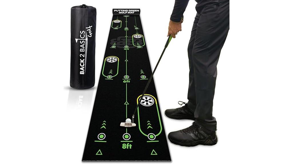 10 foot golf putting mat