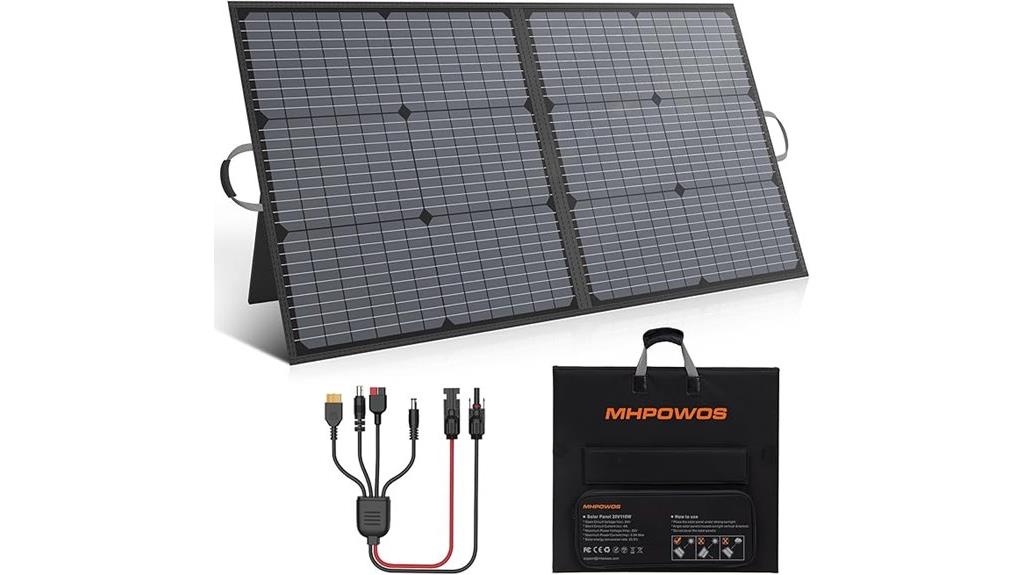 110w portable solar panel