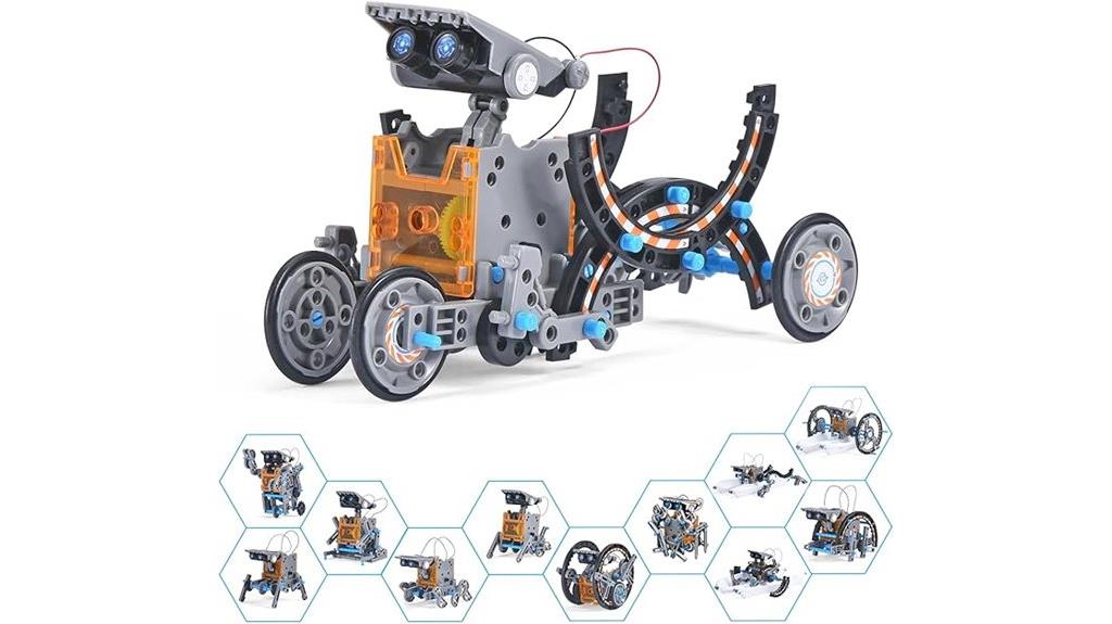 12 in 1 solar robotics kit