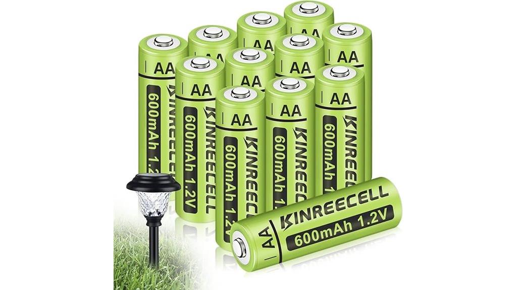 12 pack rechargeable batteries