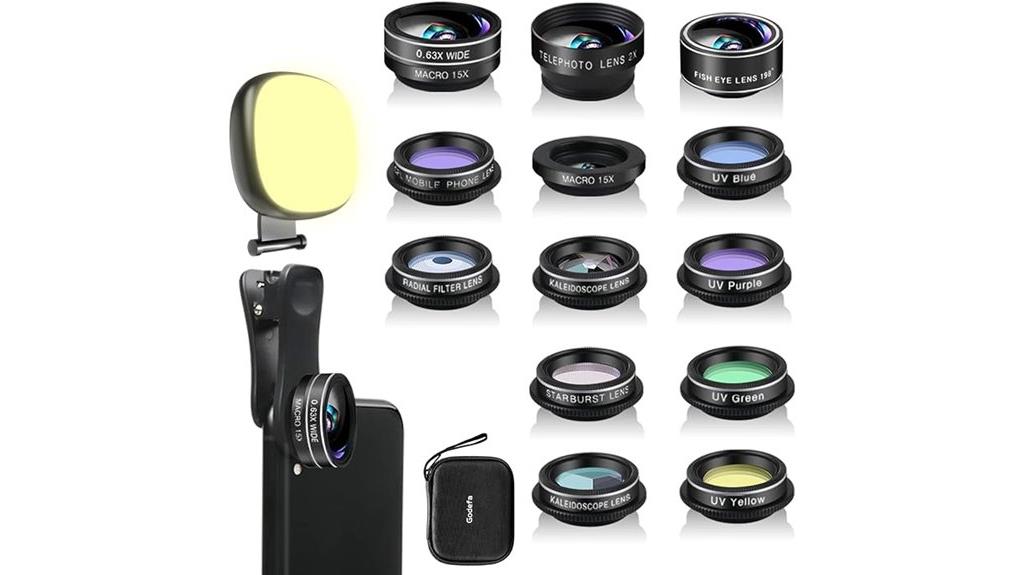 14 in 1 phone camera kit