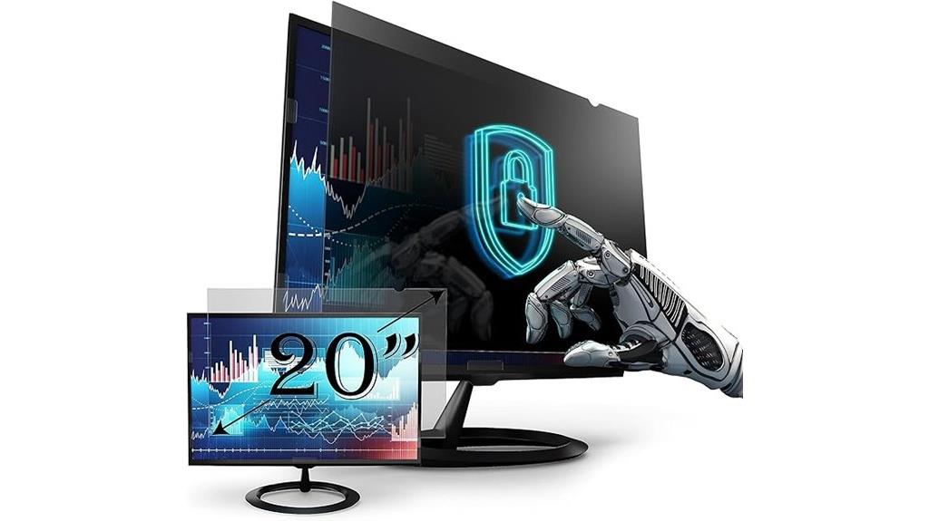 20 inch privacy screen filter