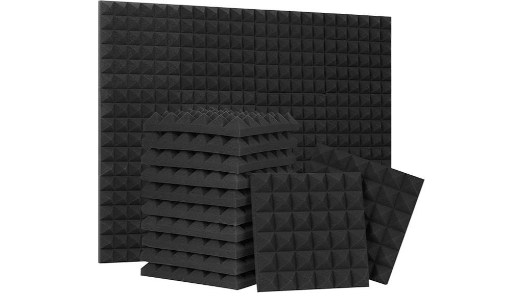 24 pack soundproof foam