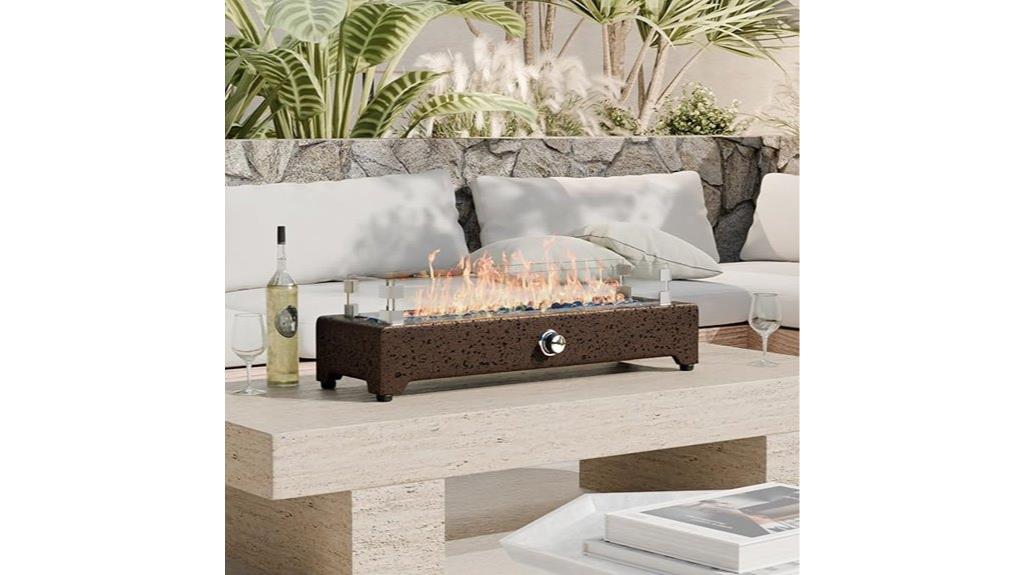 28 inch csa certified fire pit
