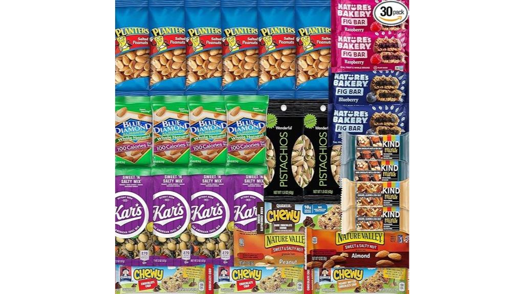30 pack healthy snacks
