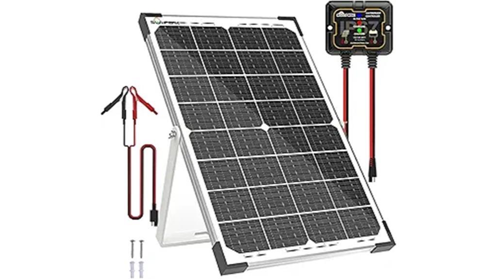 30w solar battery kit