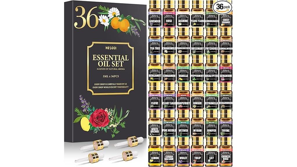 36 bottles 5ml each