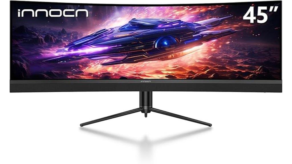 45 inch ultrawide curved monitor