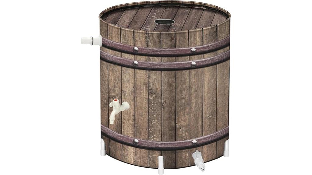 50 gallon collapsible rain barrel