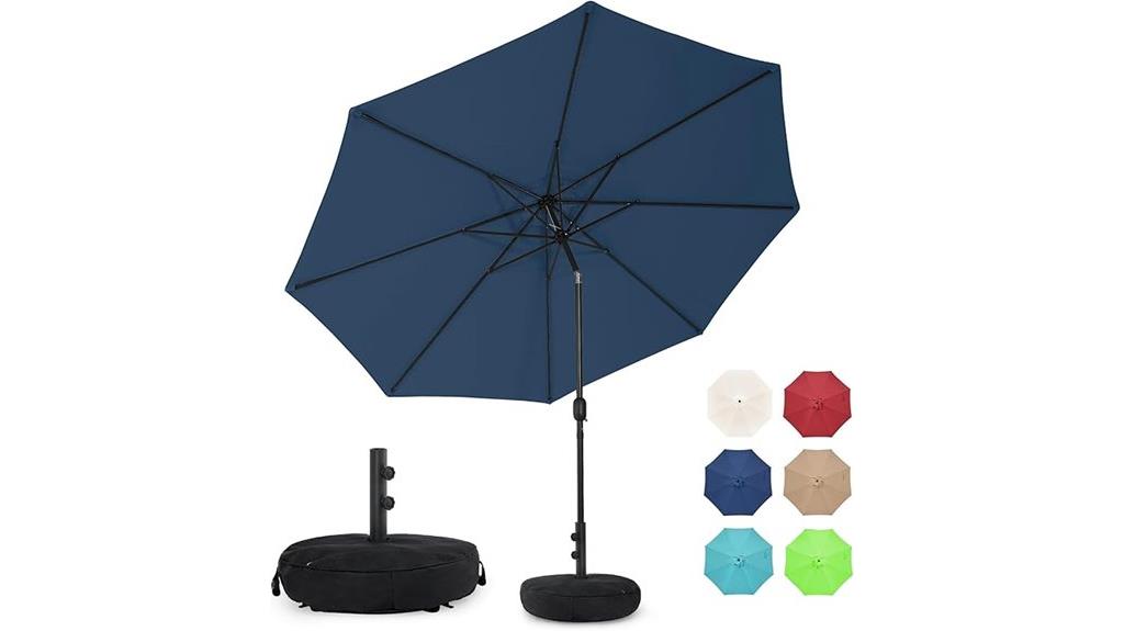 9ft patio umbrella with base
