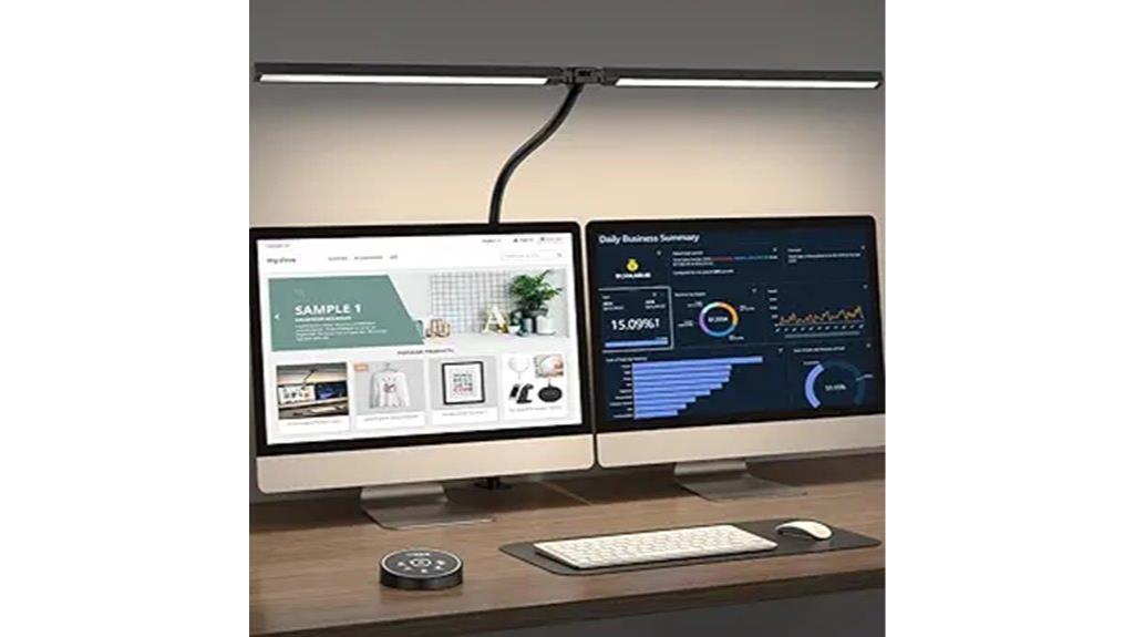 adjustable clamp desk lamp