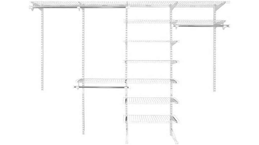 adjustable closet kit