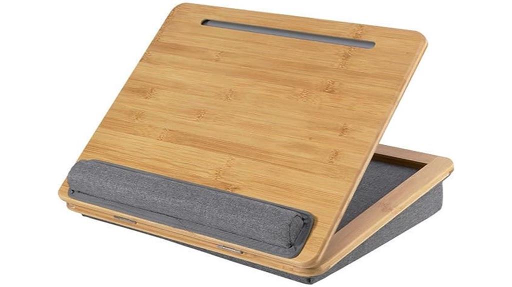 adjustable cushioned lap desk