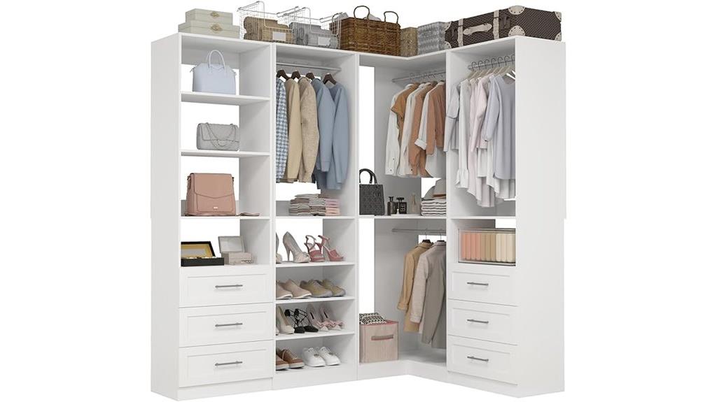 adjustable drawer shelf system