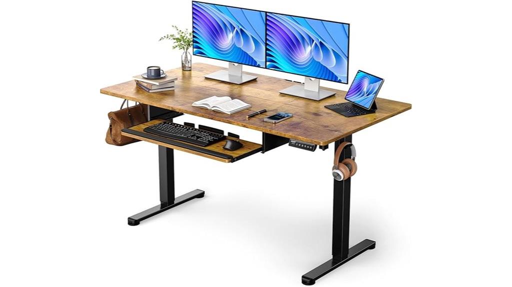 adjustable electric desk