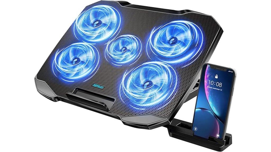 adjustable laptop cooling stand
