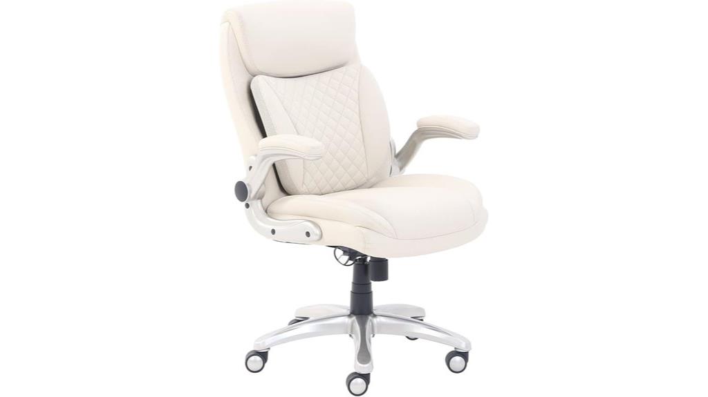 adjustable lumbar office chair
