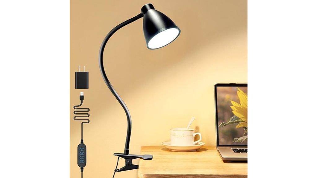 adjustable multi color desk light
