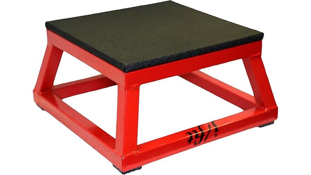 adjustable plyometric box
