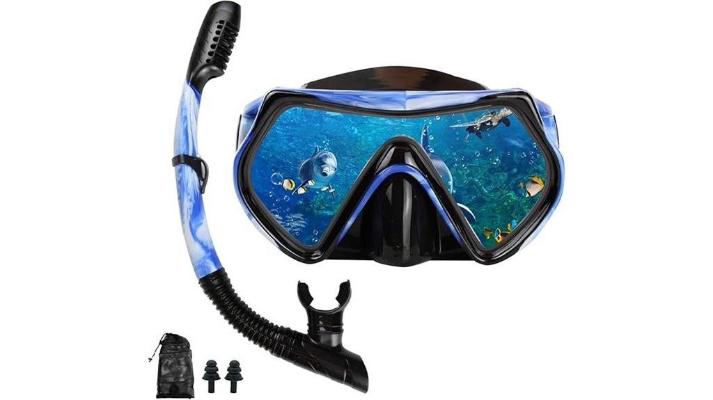 adult and youth snorkeling gear