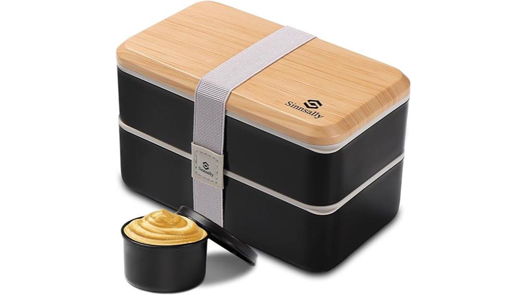 adult bento box with compartments