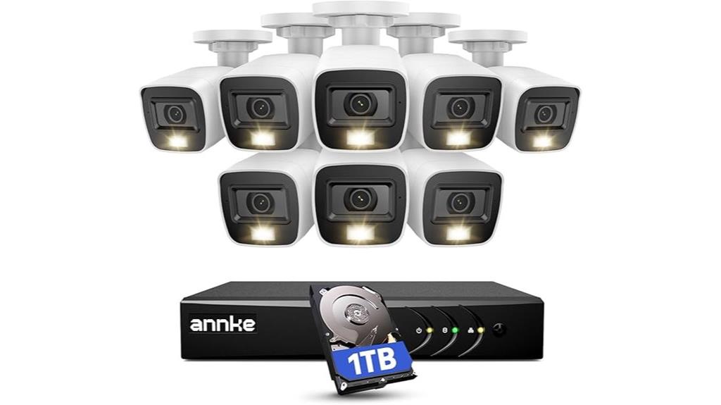 ai enabled wired security system