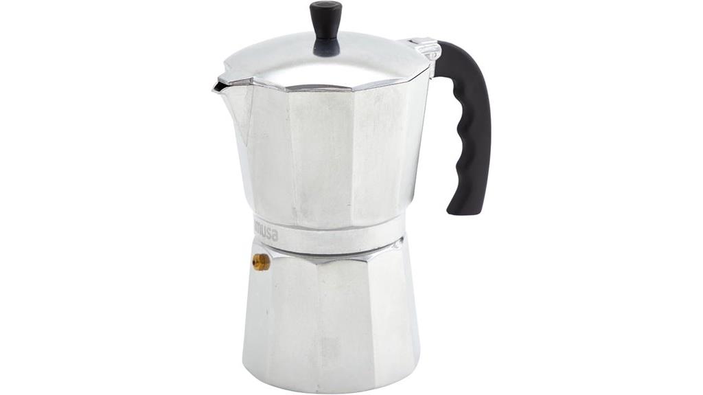 aluminum 3 cup espresso maker
