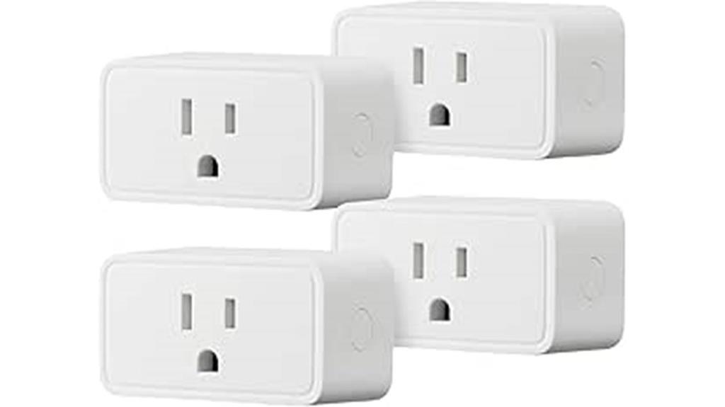 amazon basics four pack smart plugs