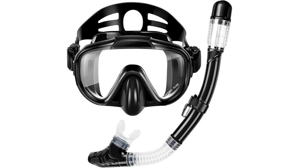 anti leak fog resistant snorkeling