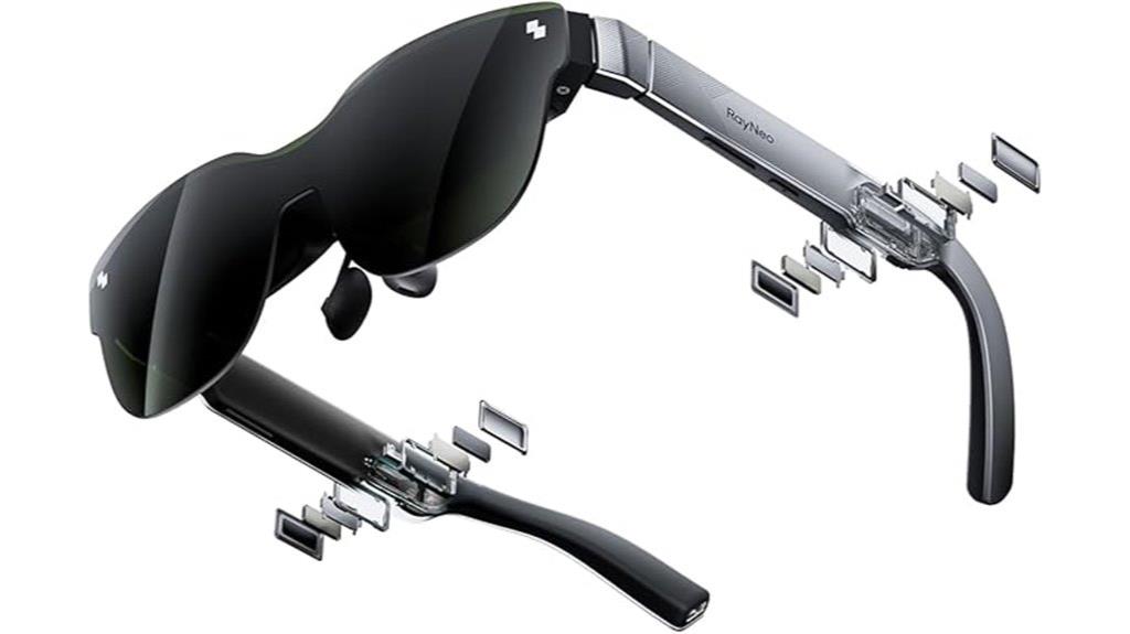 ar glasses with 120hz display