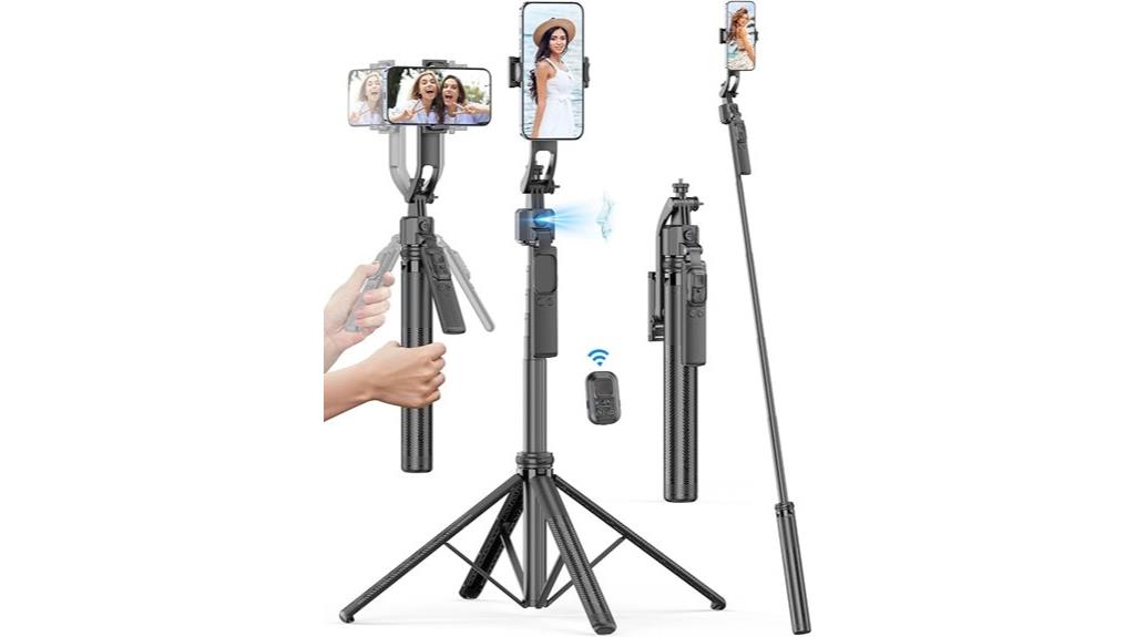 auto face tracking tripod