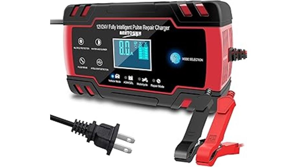 automatic car battery charger
