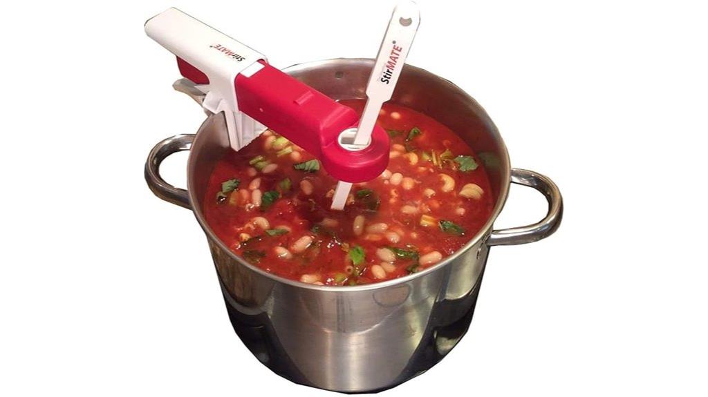 automatic cooking pot stirrer