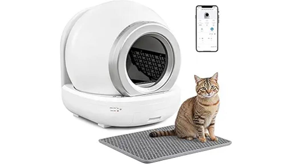 automatic self cleaning litter box