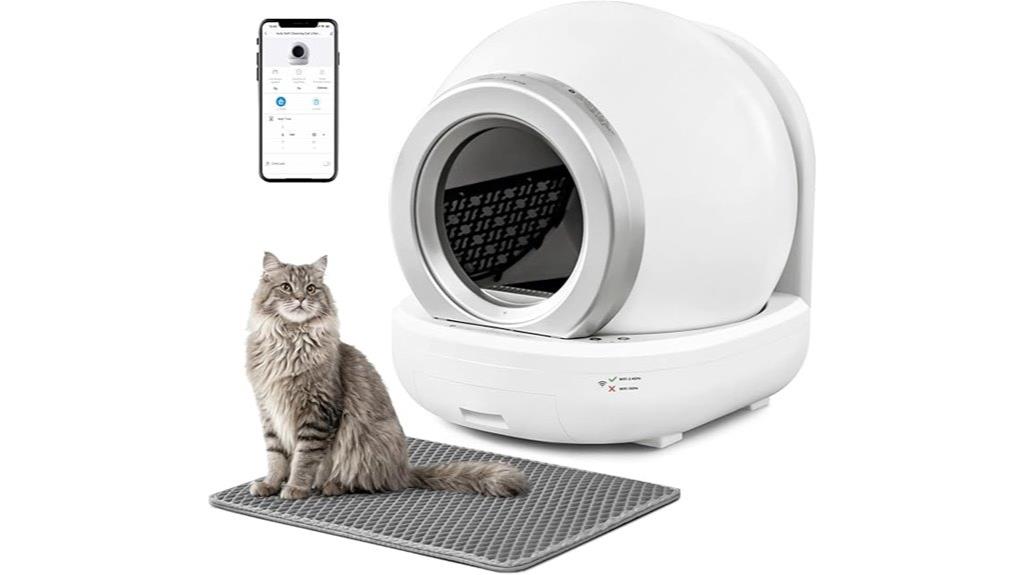 automatic self cleaning litter box