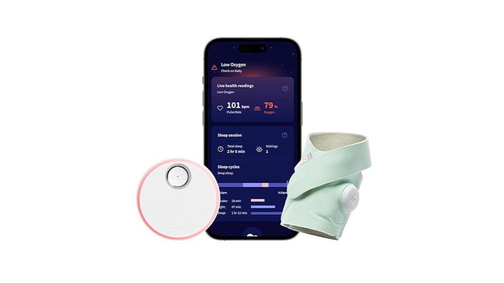baby monitor with heart