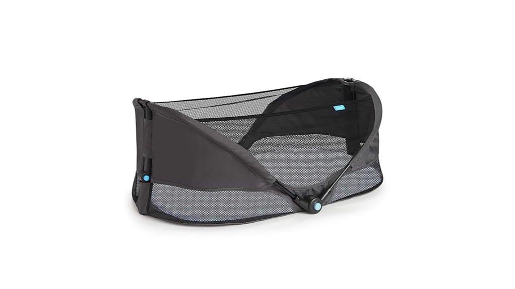 baby travel pod gray